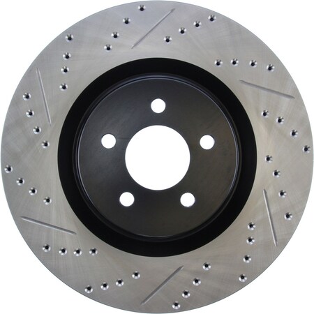 Centric Parts Sport Drilled/Slotted Brake Rotor, 127.61089R 127.61089R